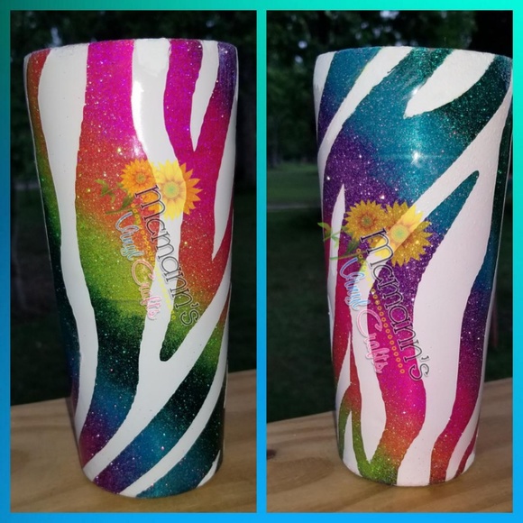 Other - Glitter stainless steel tumbler 16oz